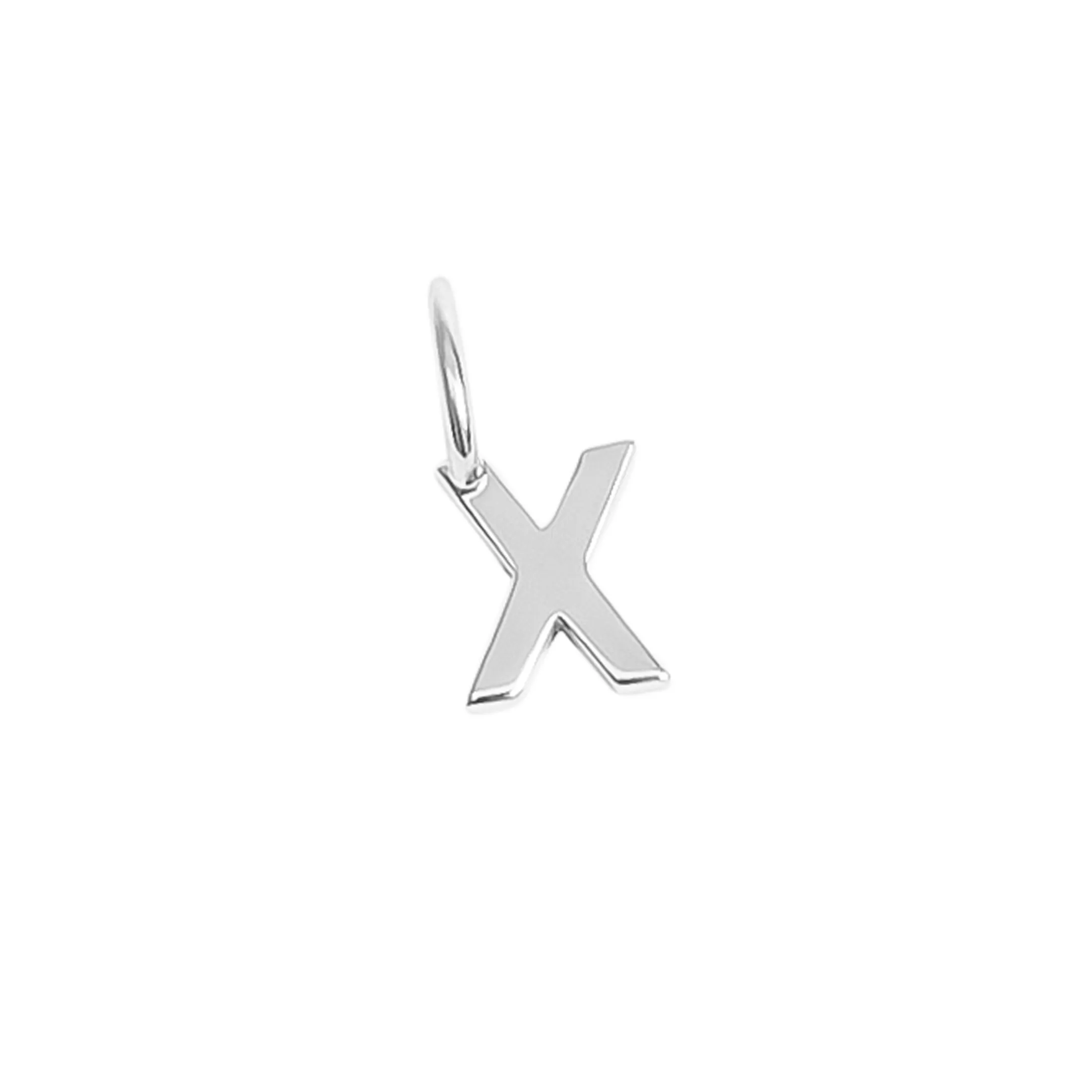 Personalized Letter X Pendant