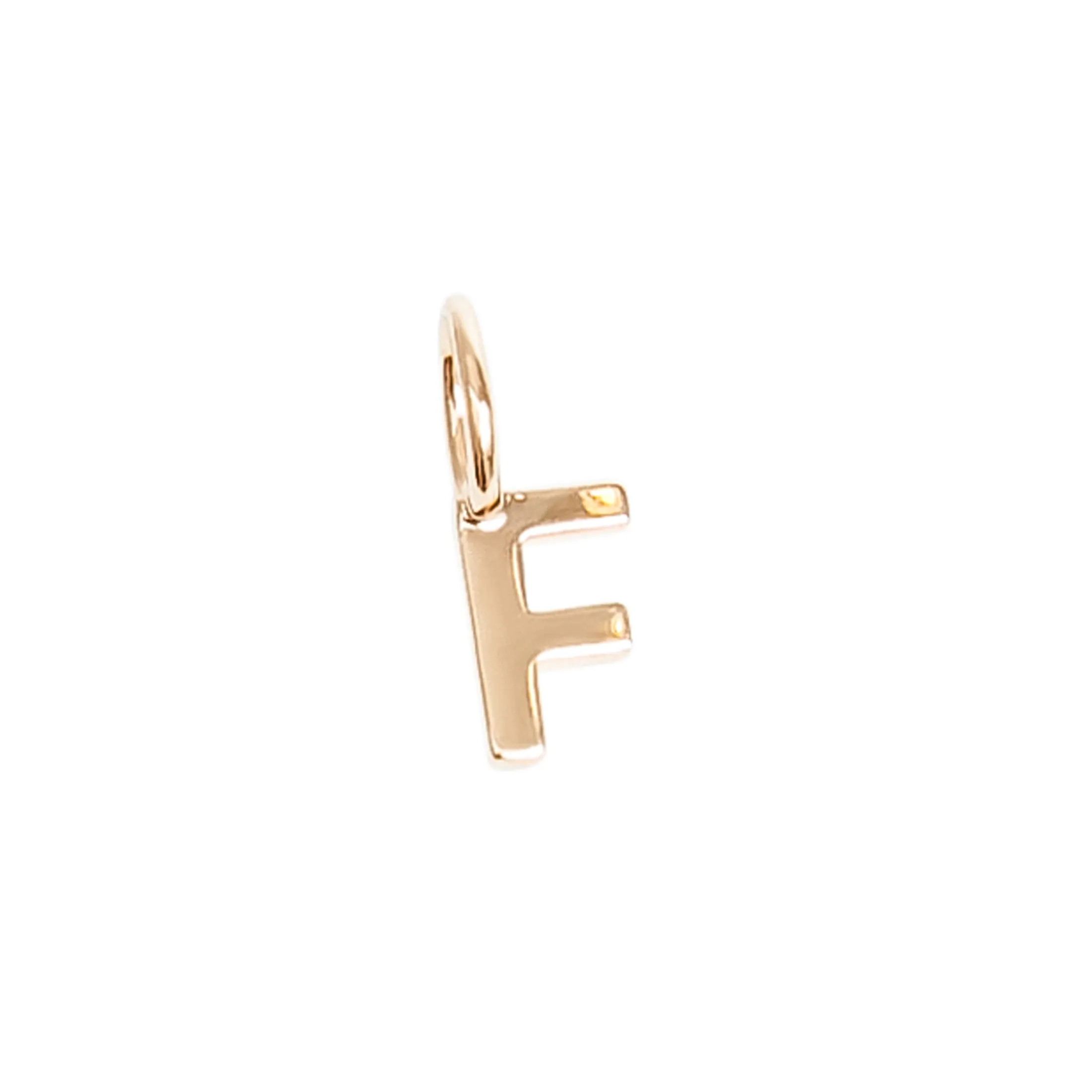 Personalized Letter F Pendant