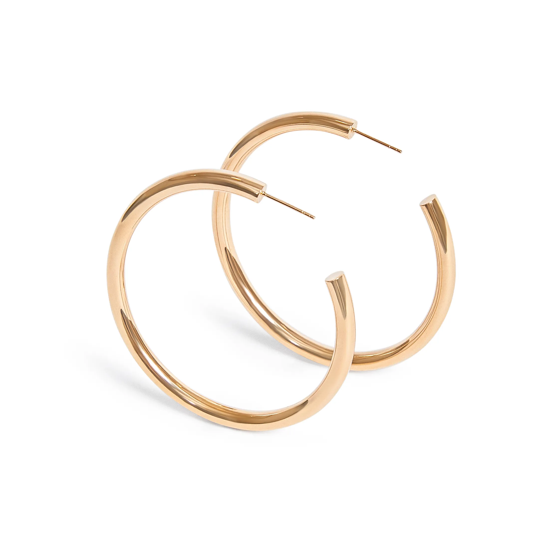 Grande Signature Hoop Earrings
