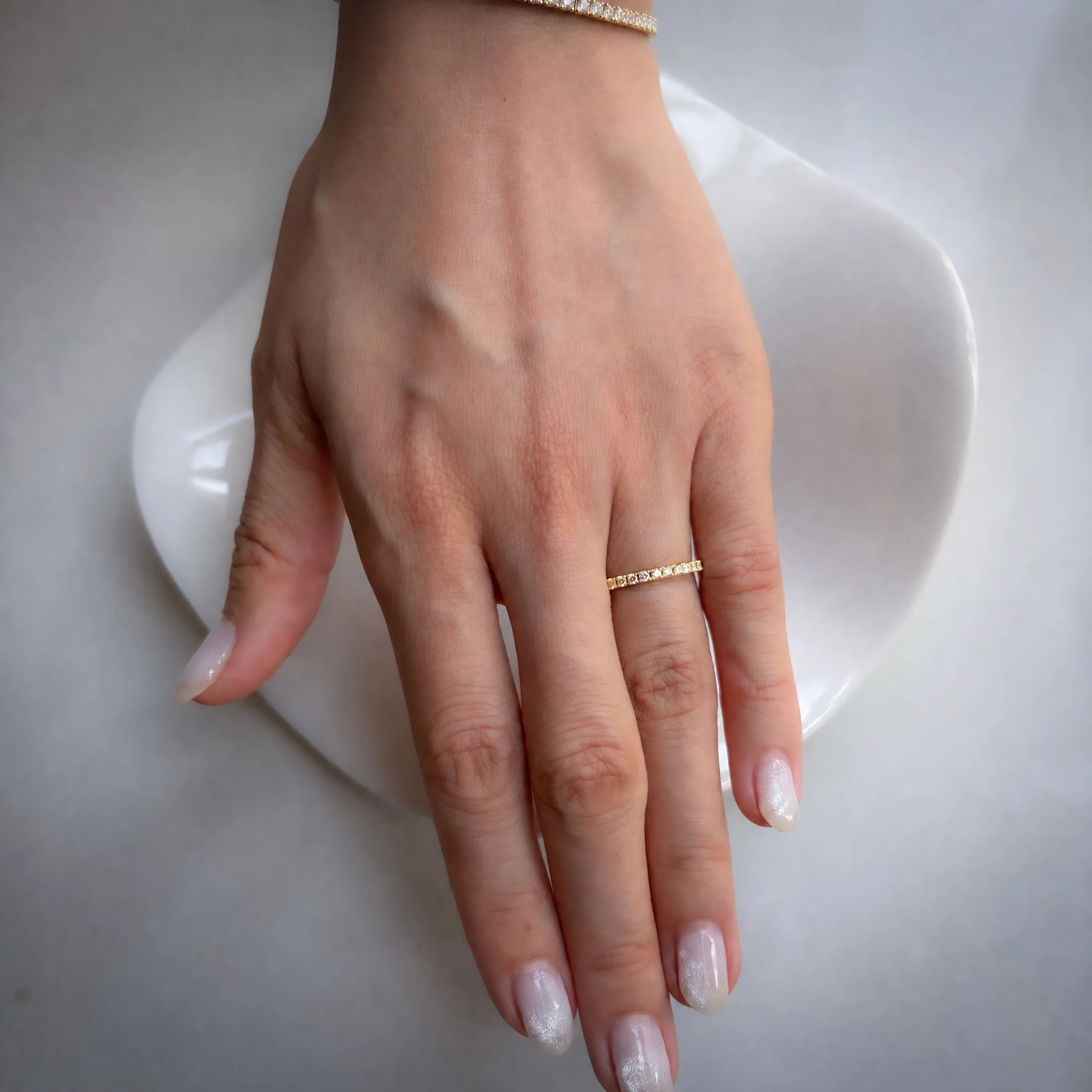 Diamond Eternity Band - alternate view