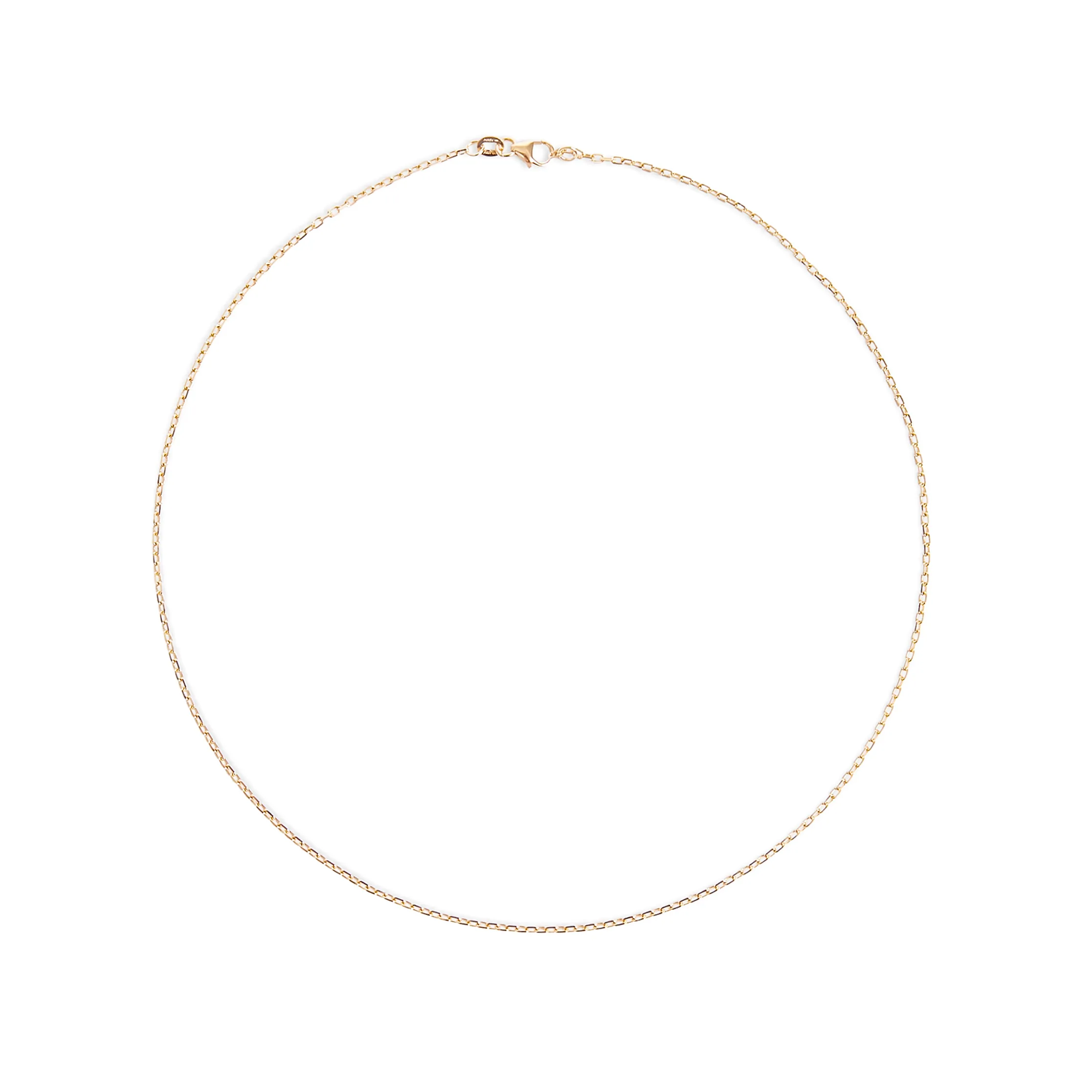Petite Diamond Cut Chain Necklace