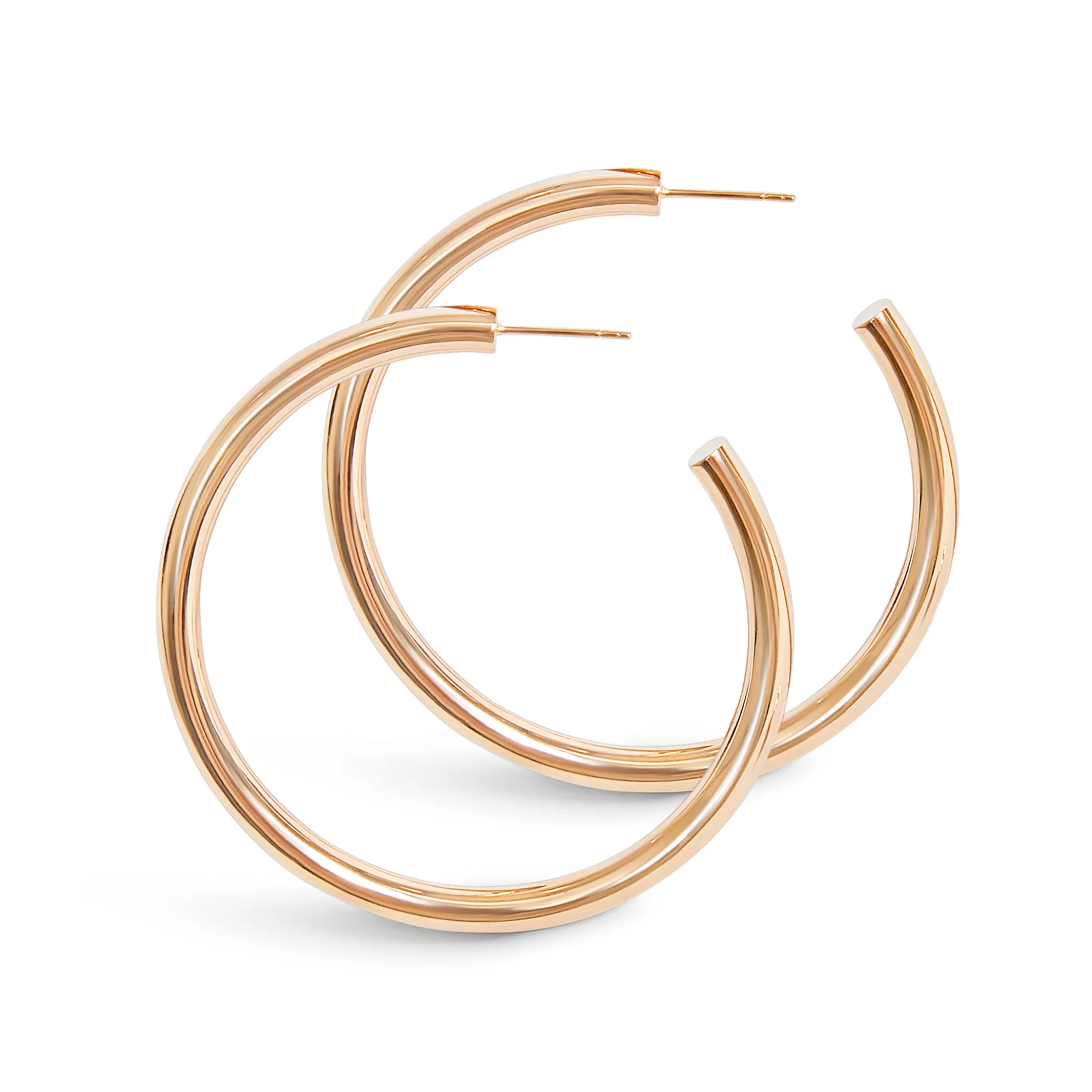 Maxi Signature Hoop Earrings