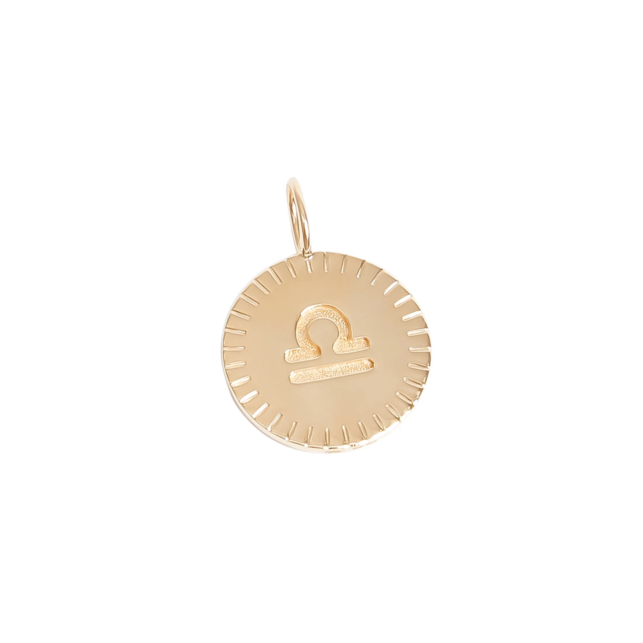 Libra Zodiac Pendant - alternate view