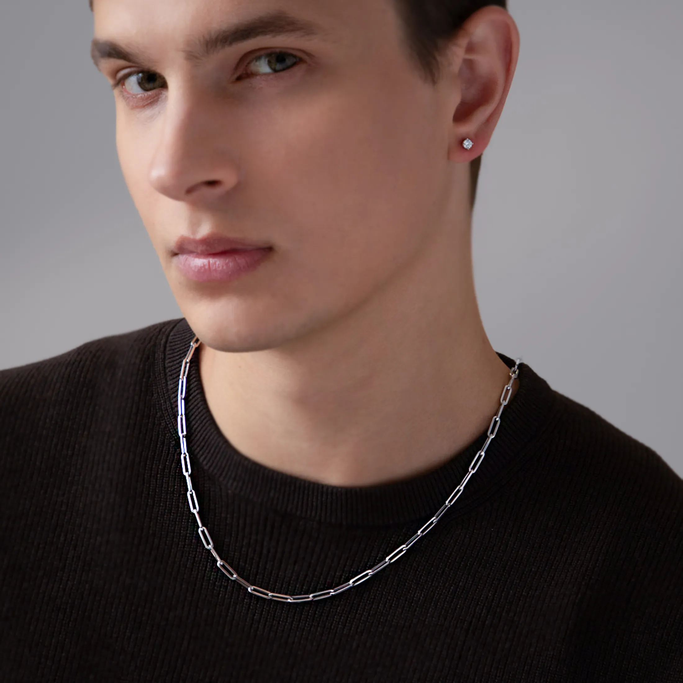 Classic Paperclip Chain Necklace