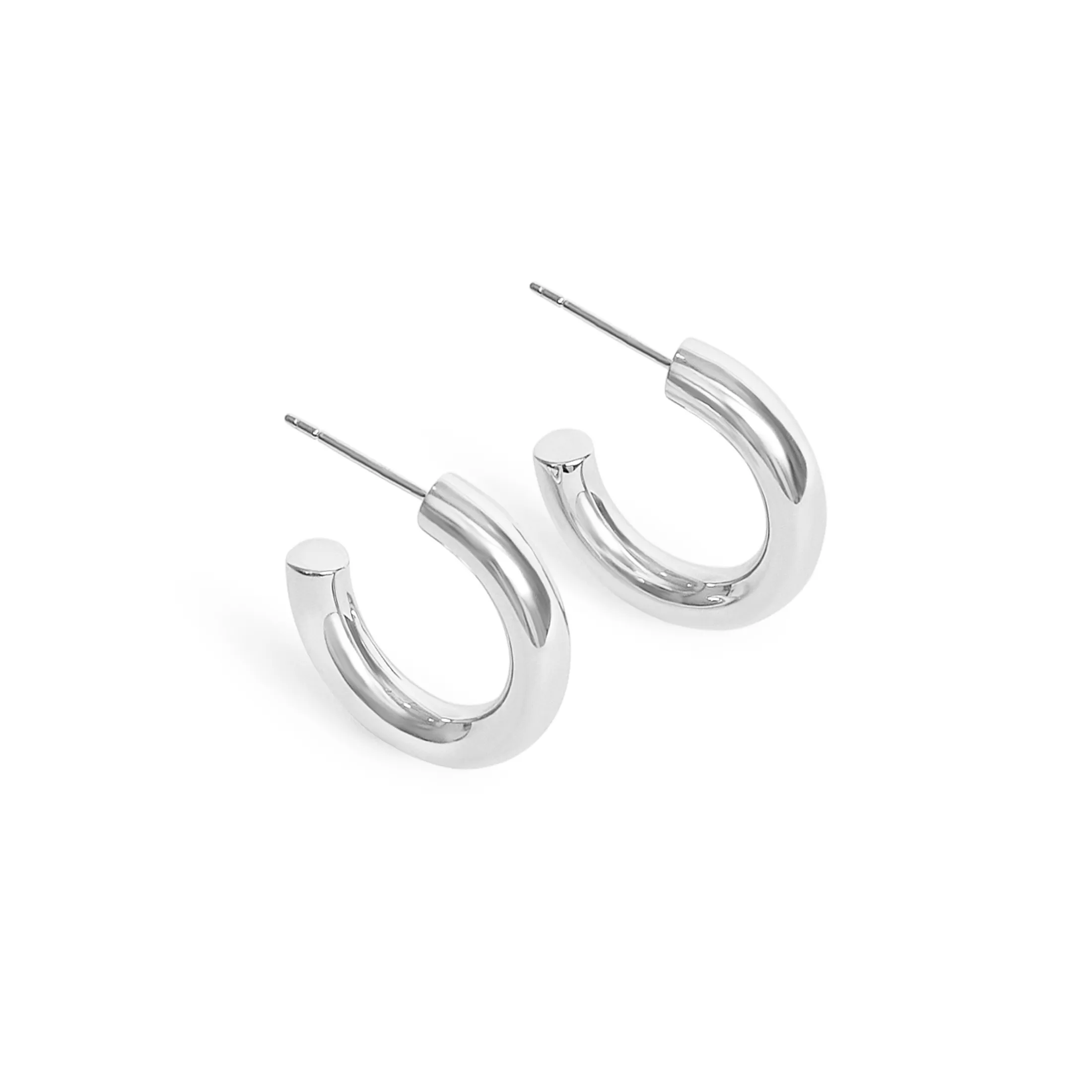 Mini Signature Hoop Earrings