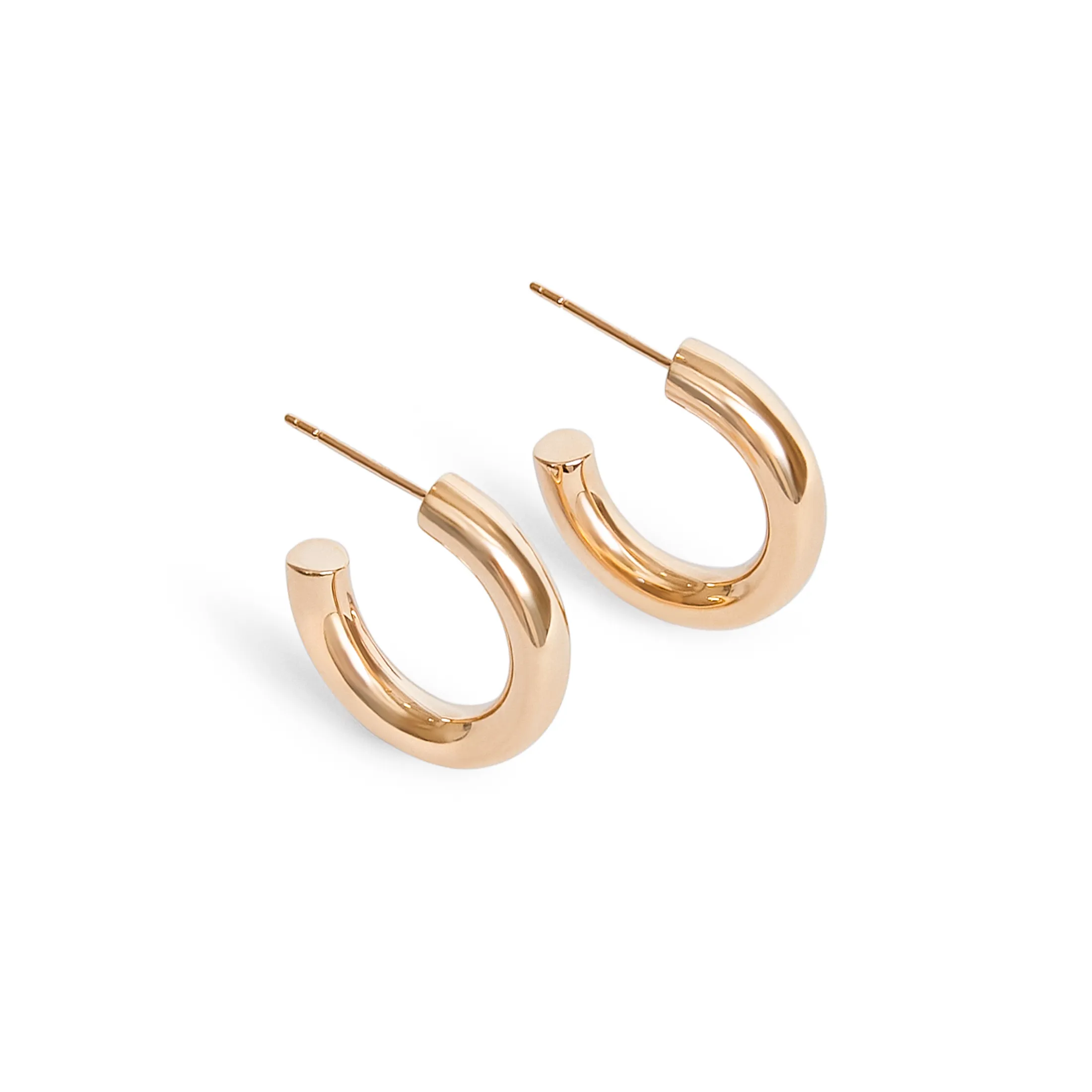 Mini Signature Hoop Earrings