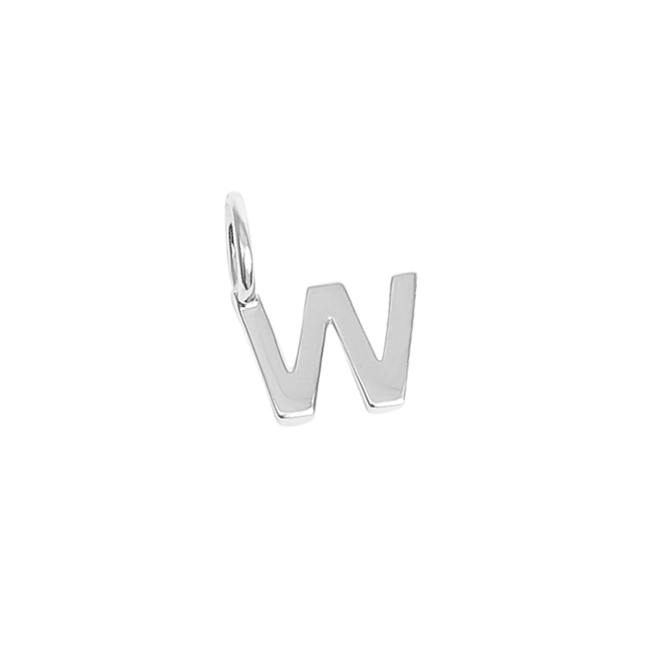 Personalized Letter W Pendant